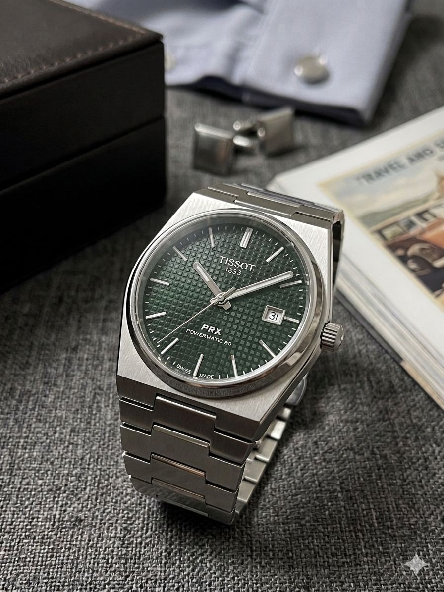 Tissot PRX 1853 | Green Dial